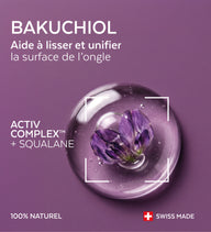 Texture du sérum bakuchiol Poderm Activ Complex et squalane 100% naturel