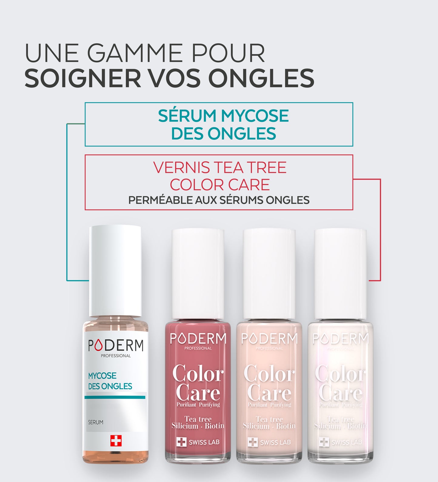 Vernis Color Care Tea Tree - Bois de Rose