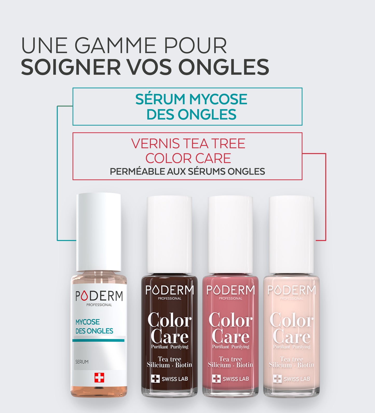 Vernis Color Care Tea Tree - Brun