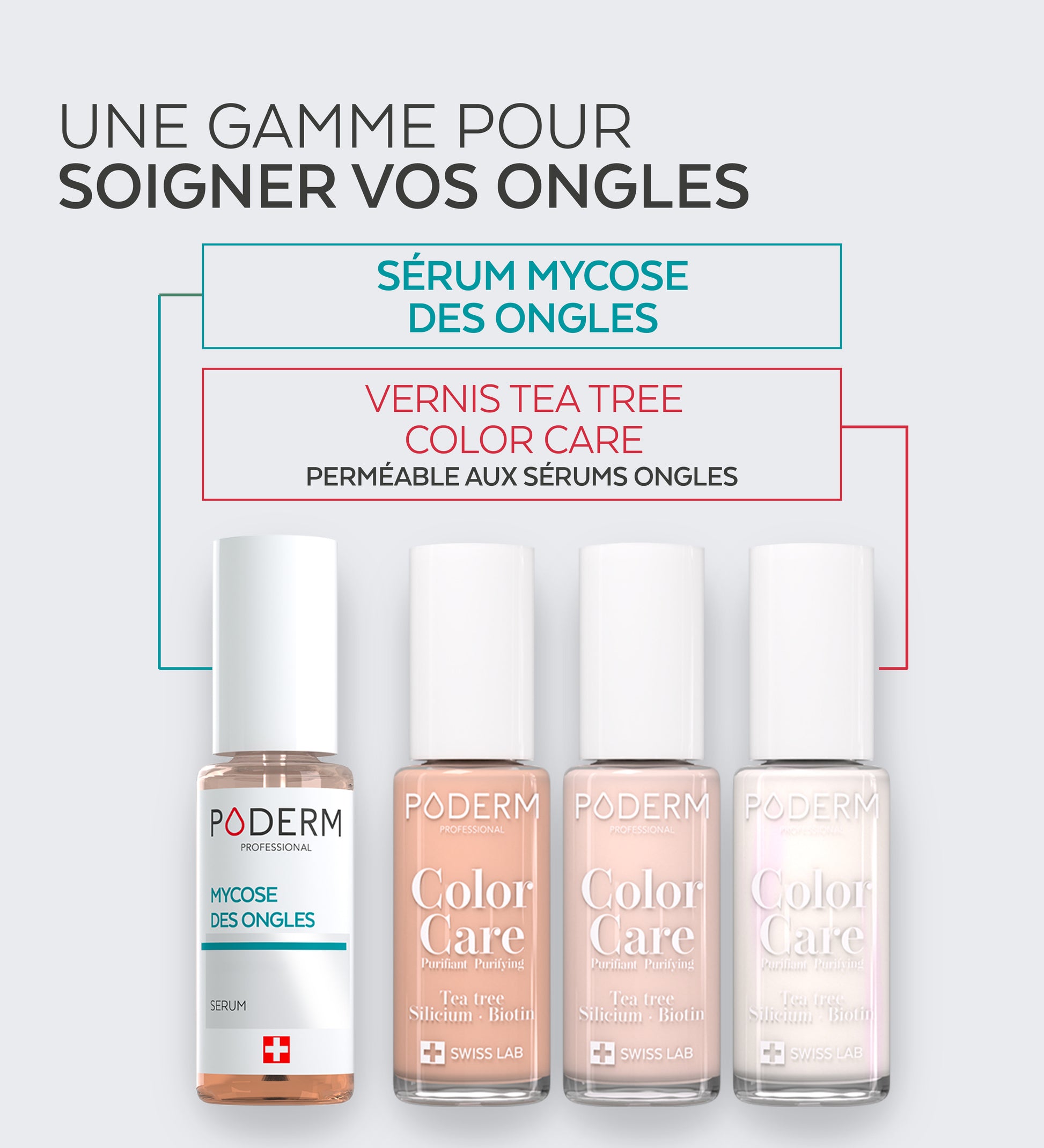 Vernis Color Care Tea Tree - Nude Beige