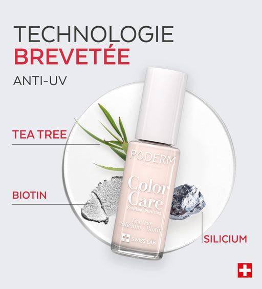 Vernis Color Care Tea Tree - Nude Blush