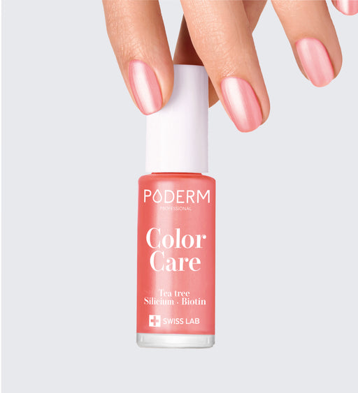 Vernis Color Care Tea Tree - Or Rose Brillant