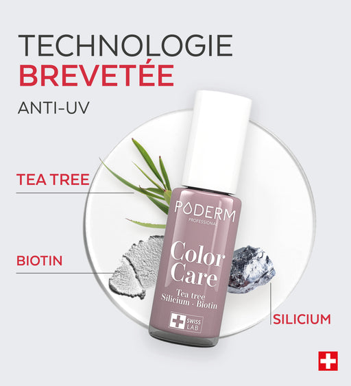 Vernis Color Care Tea Tree - Parme