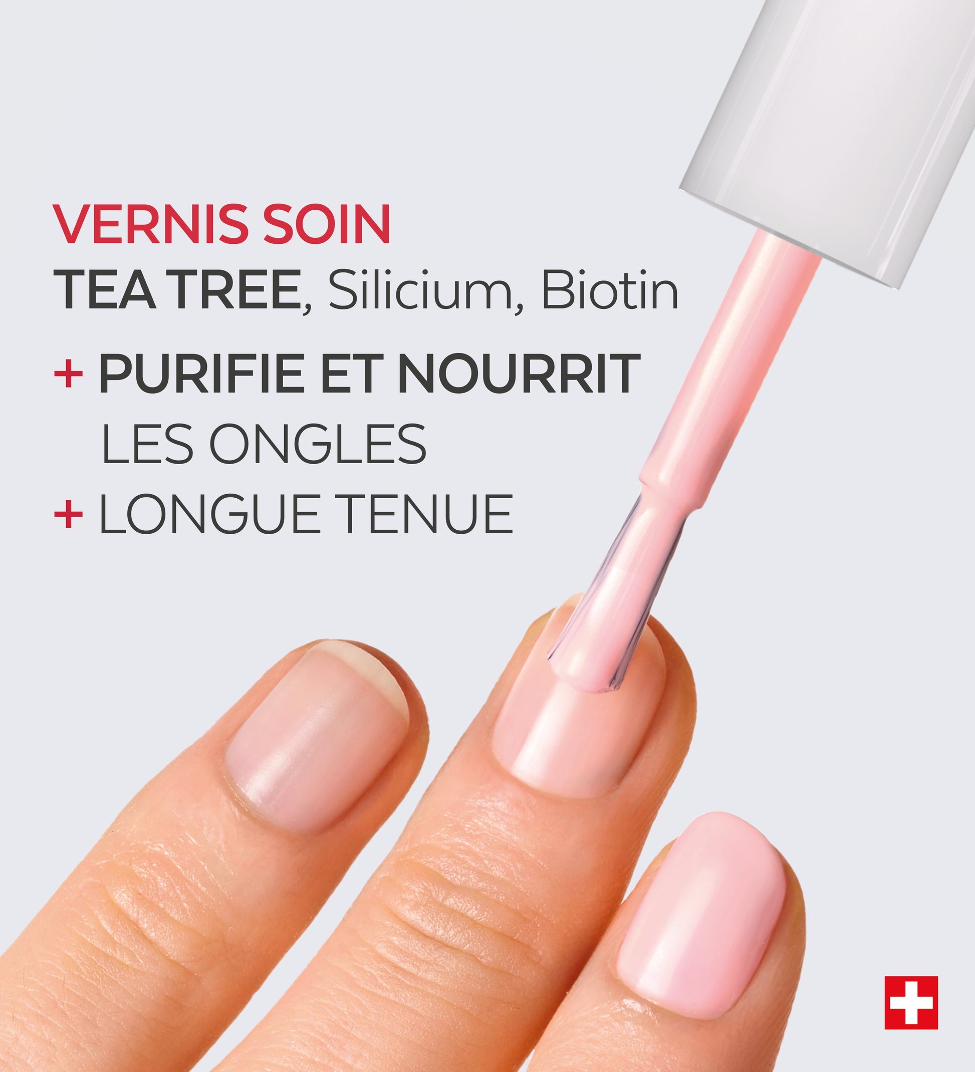 Vernis Color Care Tea Tree - Rose