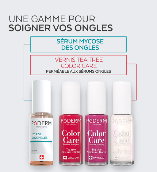 Vernis Color Care Tea Tree - Rouge Rose