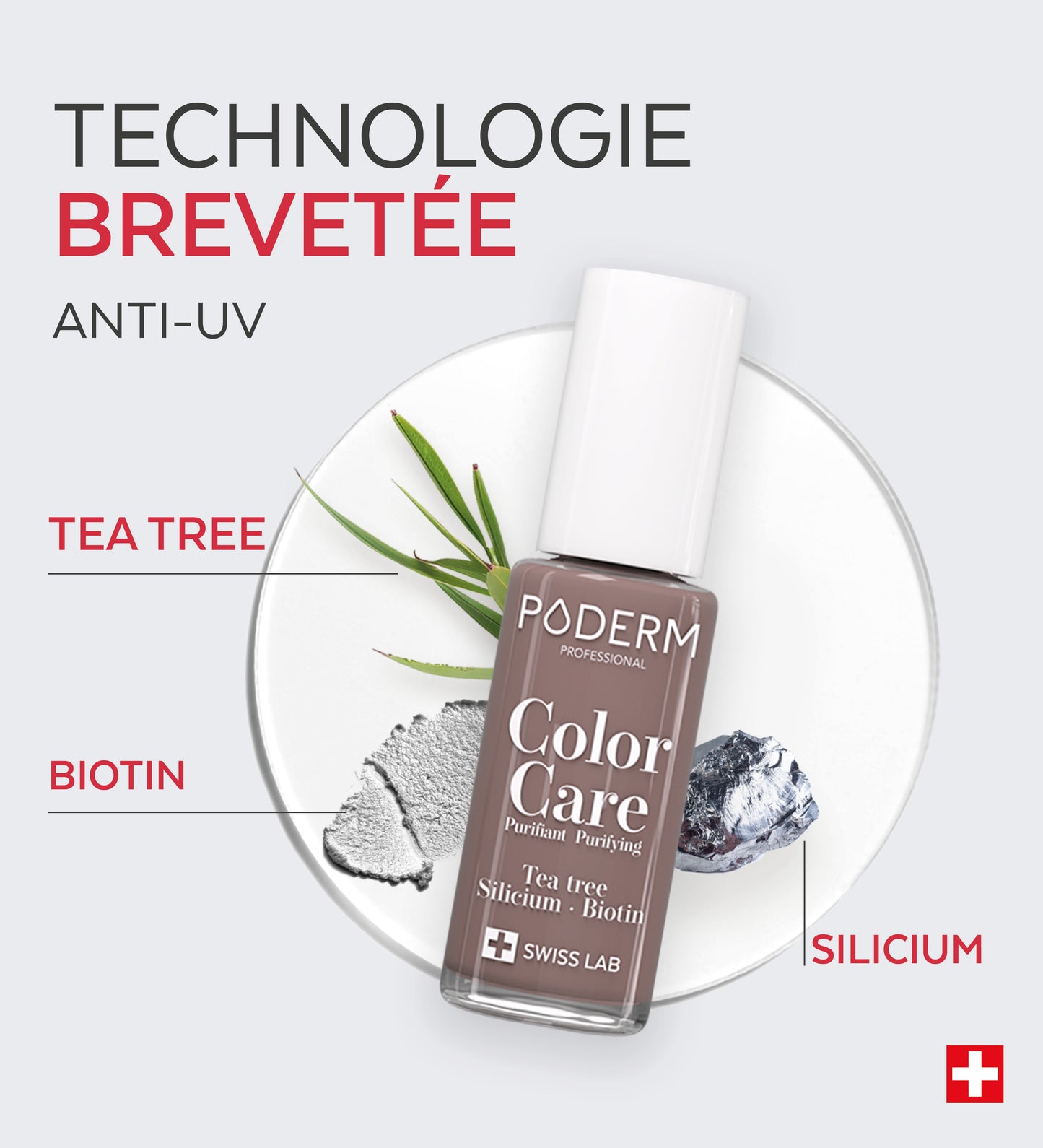 Vernis Color Care Tea Tree - Taupe