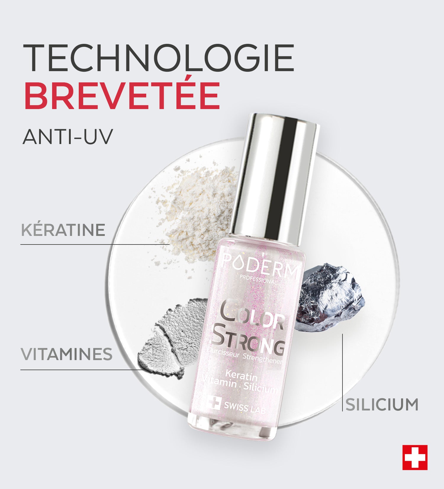 Vernis Color Strong Durcisseur - Highlighter