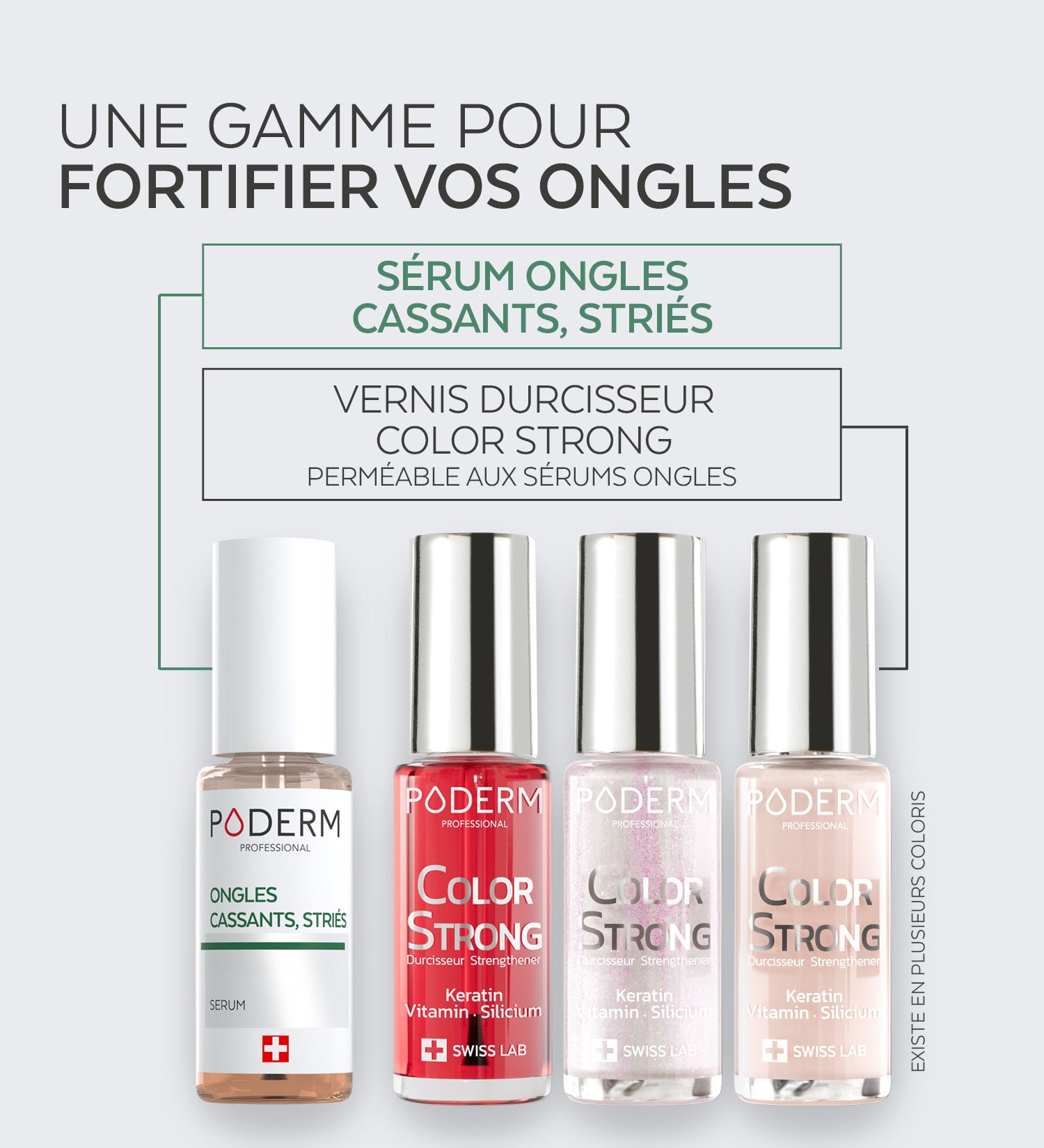 Vernis Color Strong Durcisseur - Highlighter