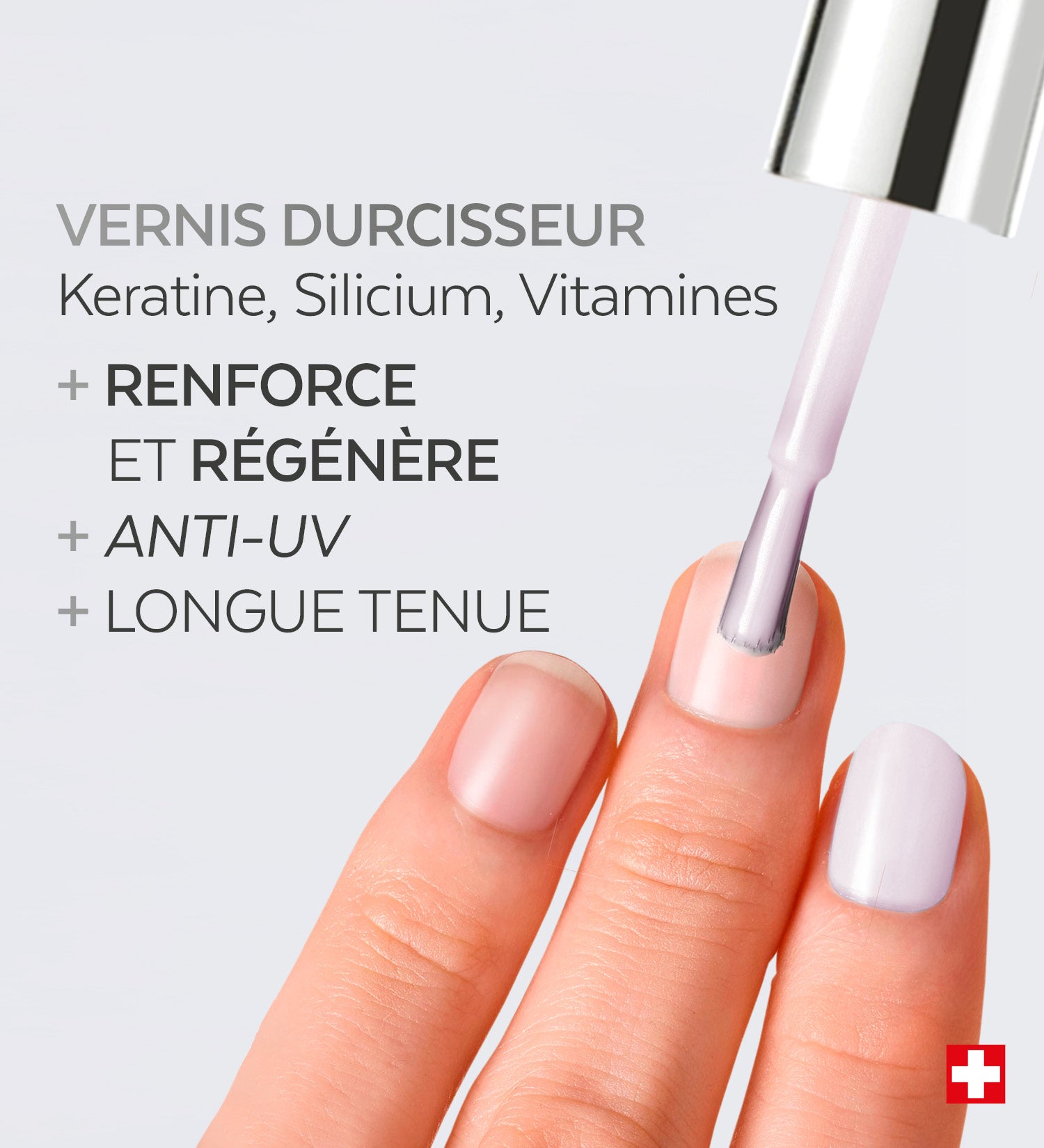 Vernis Color Strong Durcisseur - Nude cachemire