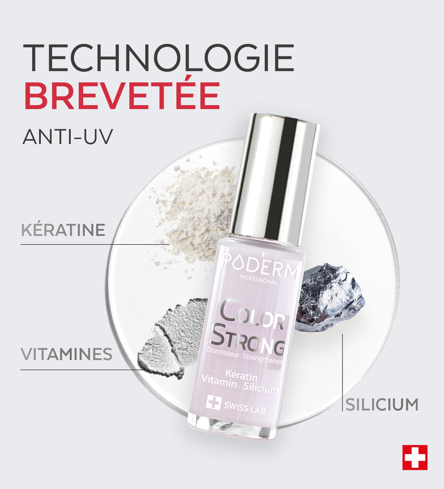 Vernis Color Strong Durcisseur - Nude cachemire