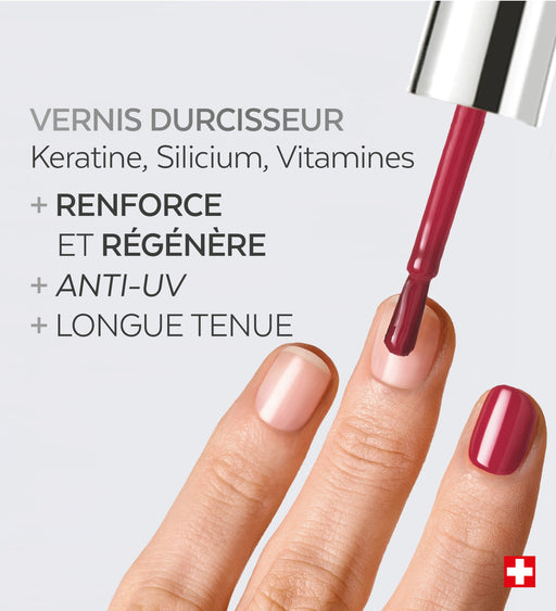 Vernis Color Strong Durcisseur - Rouge Rose