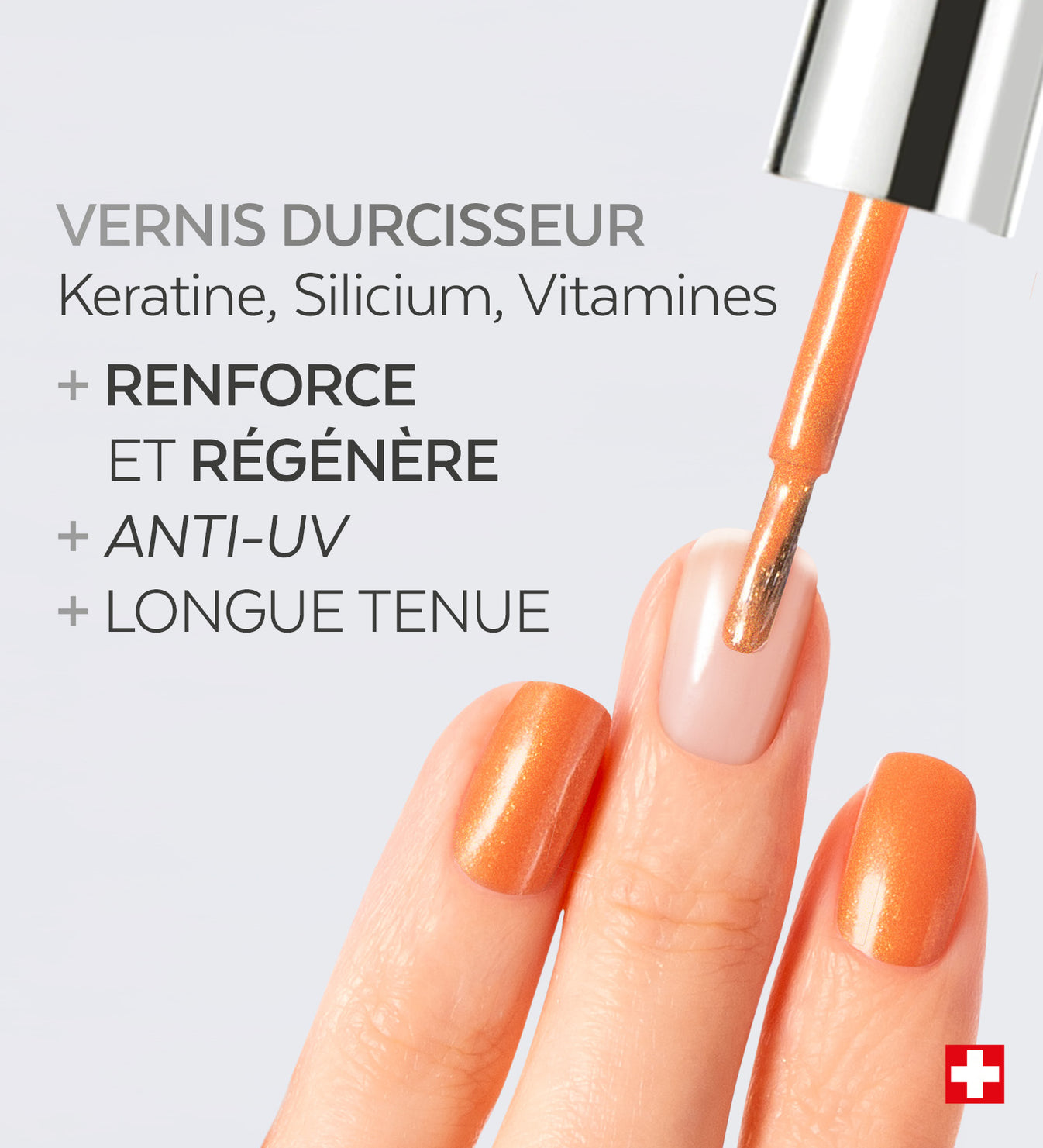 Vernis Color Strong Durcisseur - Sunkissed