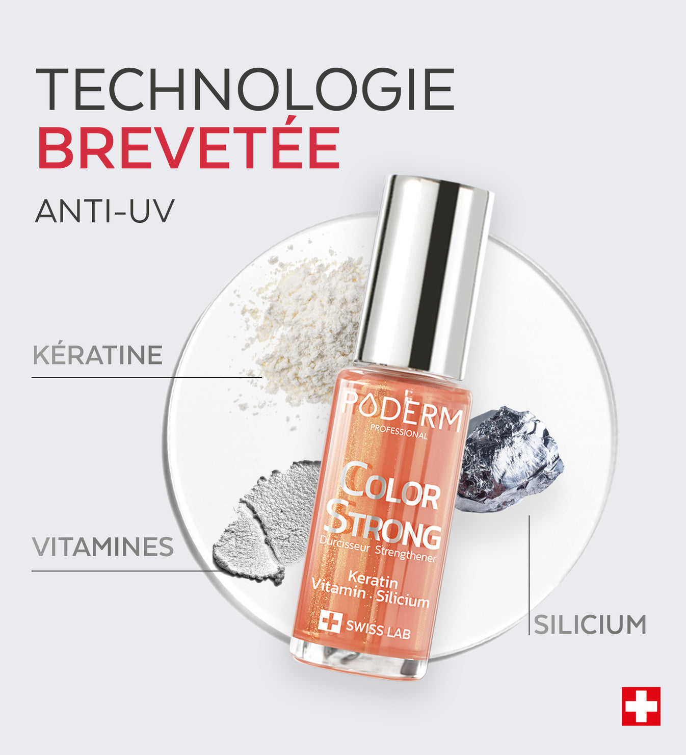 Vernis Color Strong Durcisseur - Sunkissed