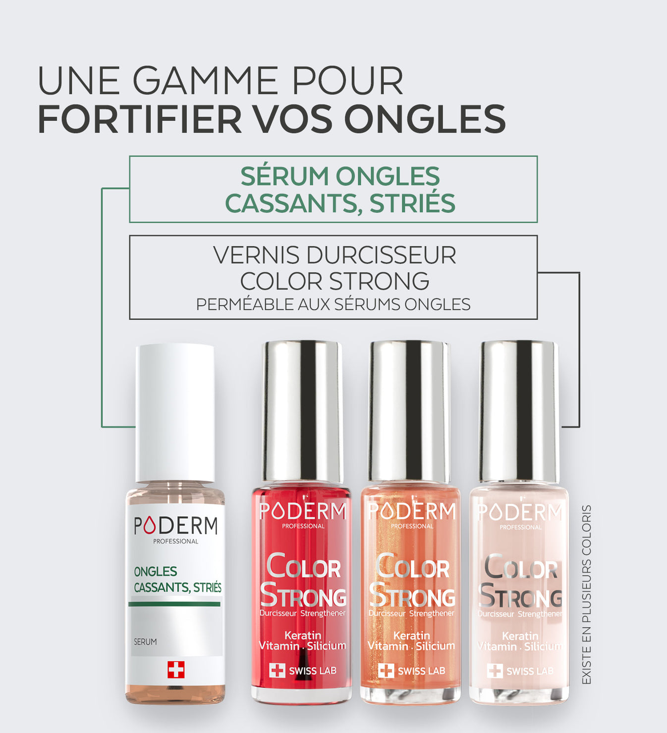 Vernis Color Strong Durcisseur - Sunkissed