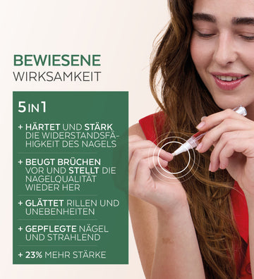 Gerillte, brüchige Nägel Serumstift
