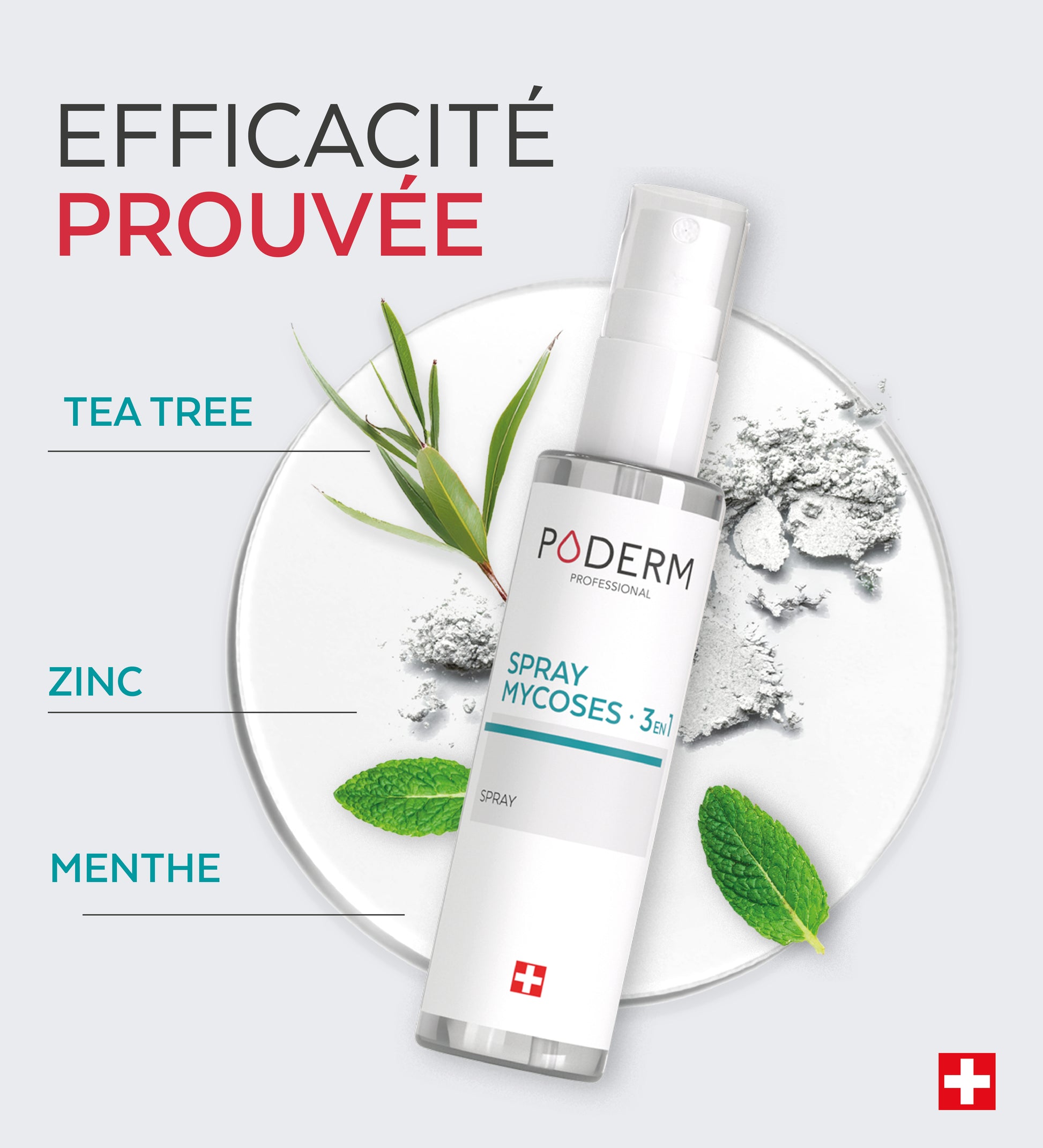 Spray Mycoses 3 en 1