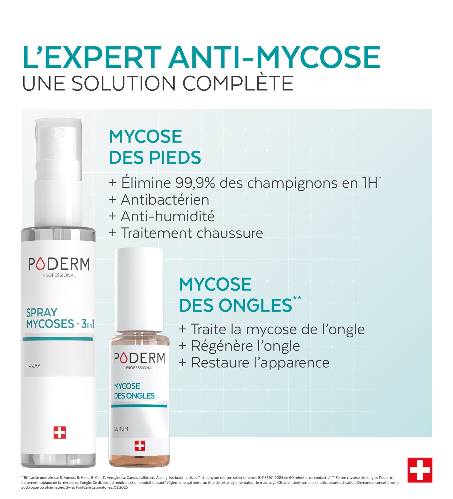 Spray Mycoses 3 en 1