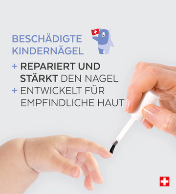 Geschädigte Nägel Serum Kind