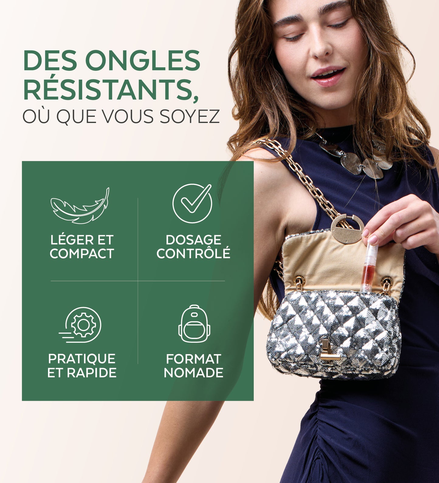 Stylo Durcisseur Ongles Cassants, Striés