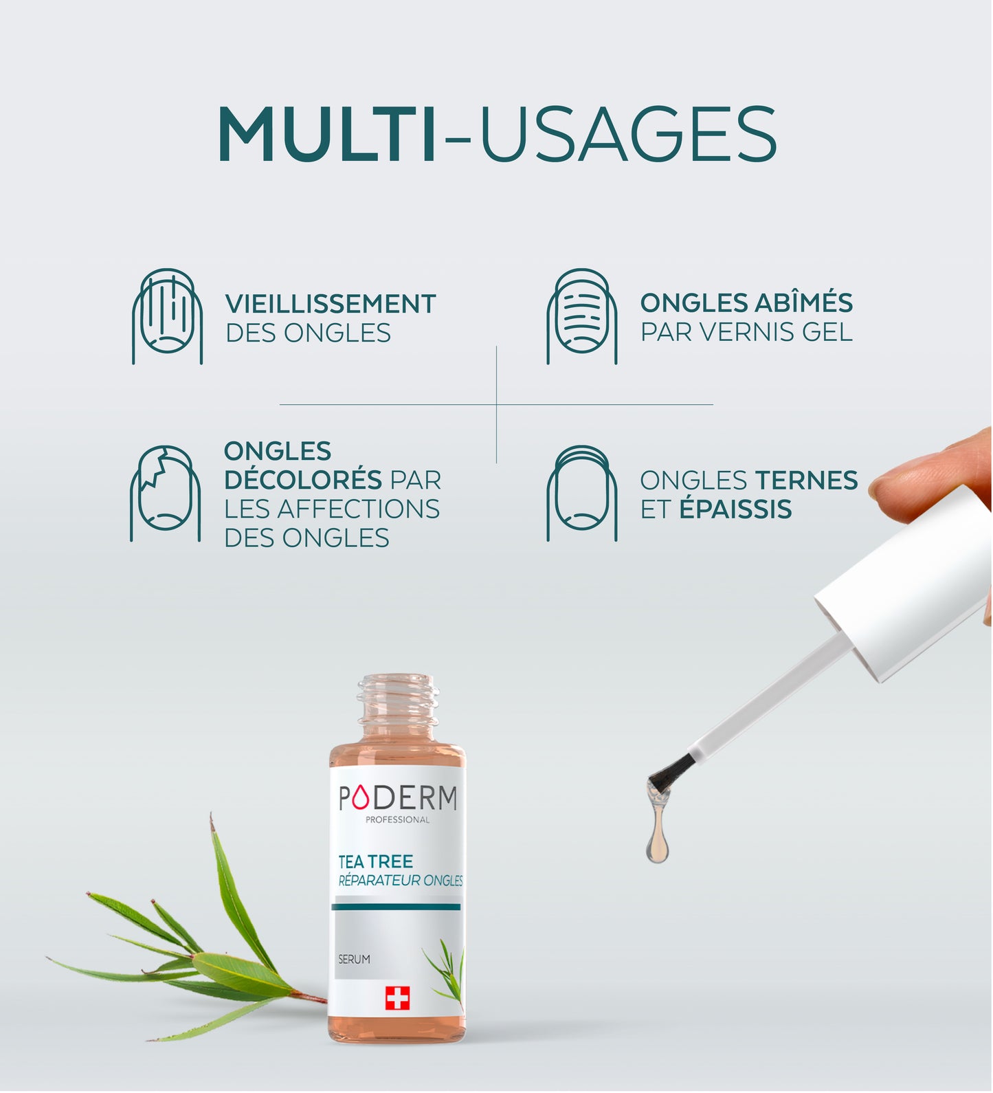 Sérum Tea Tree Réparateur Ongles