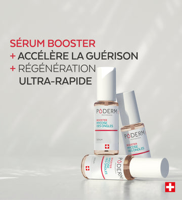 Bénéfices du booster mycoses difficiles Poderm au tea tree