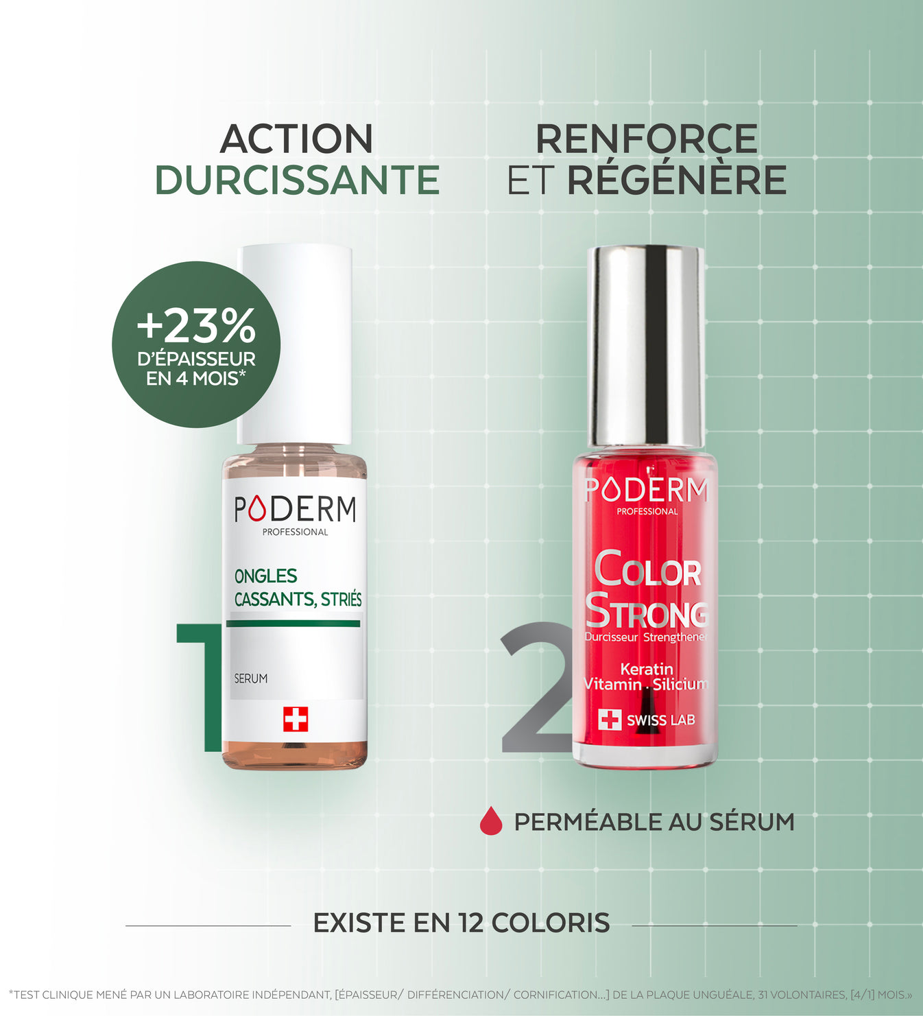 Duo Kératine - Ongles mous, cassants