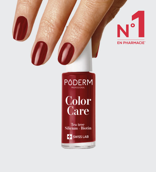 Vernis Color Care Tea Tree - Rouge allure