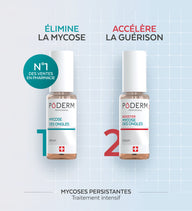 Contenu du duo purifiant booster mycose Poderm sérum classique et booster