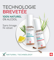 Résultats avant-après du duo purifiant booster mycose Poderm