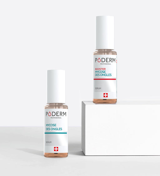 Duo purifiant et booster mycose des ongles Poderm 2 sérums tea tree
