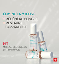 Bénéfices en 3 étapes du sérum traitement mycose des ongles Poderm tea tree N°1 en pharmacie