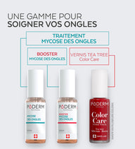 Gamme sérums réparateurs Poderm pour ongles et pieds