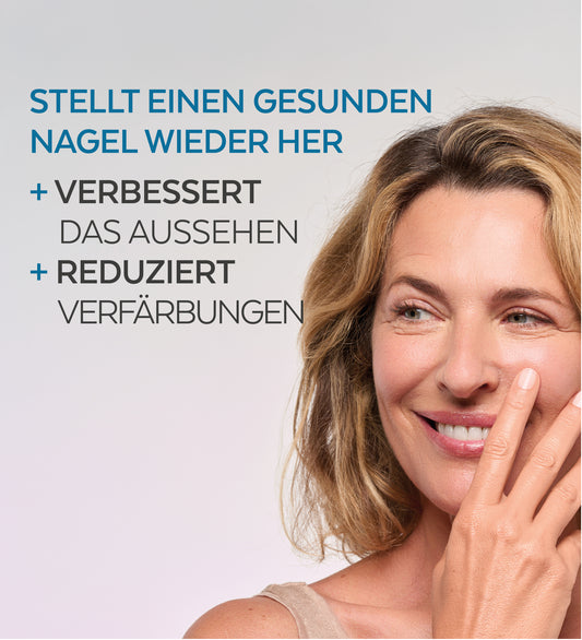Gelbe, beschädigte Nägel Serum