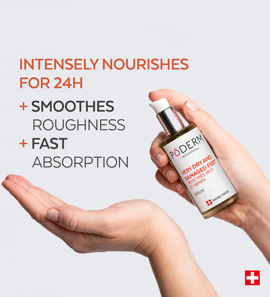 Very dry and damaged feet Serum