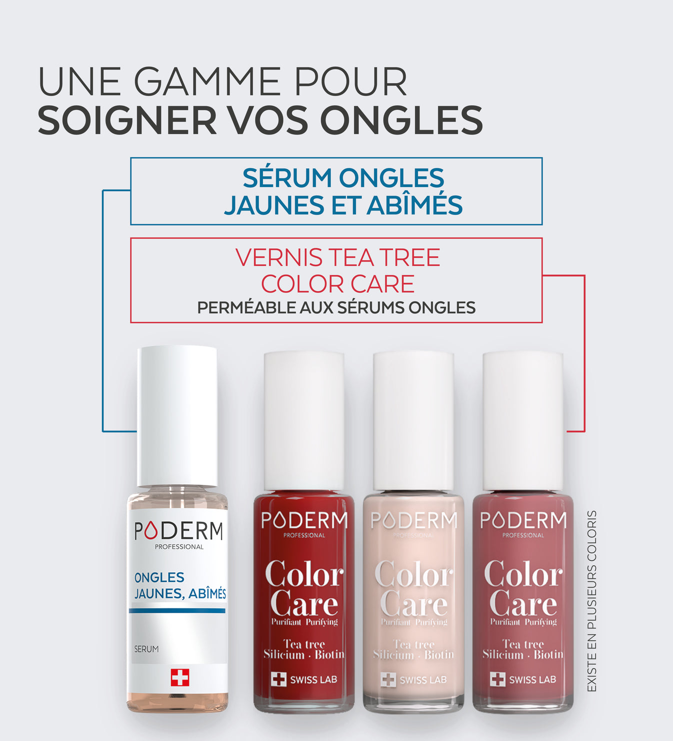 Trio Ongles Jaunes - Vernis soin tea tree