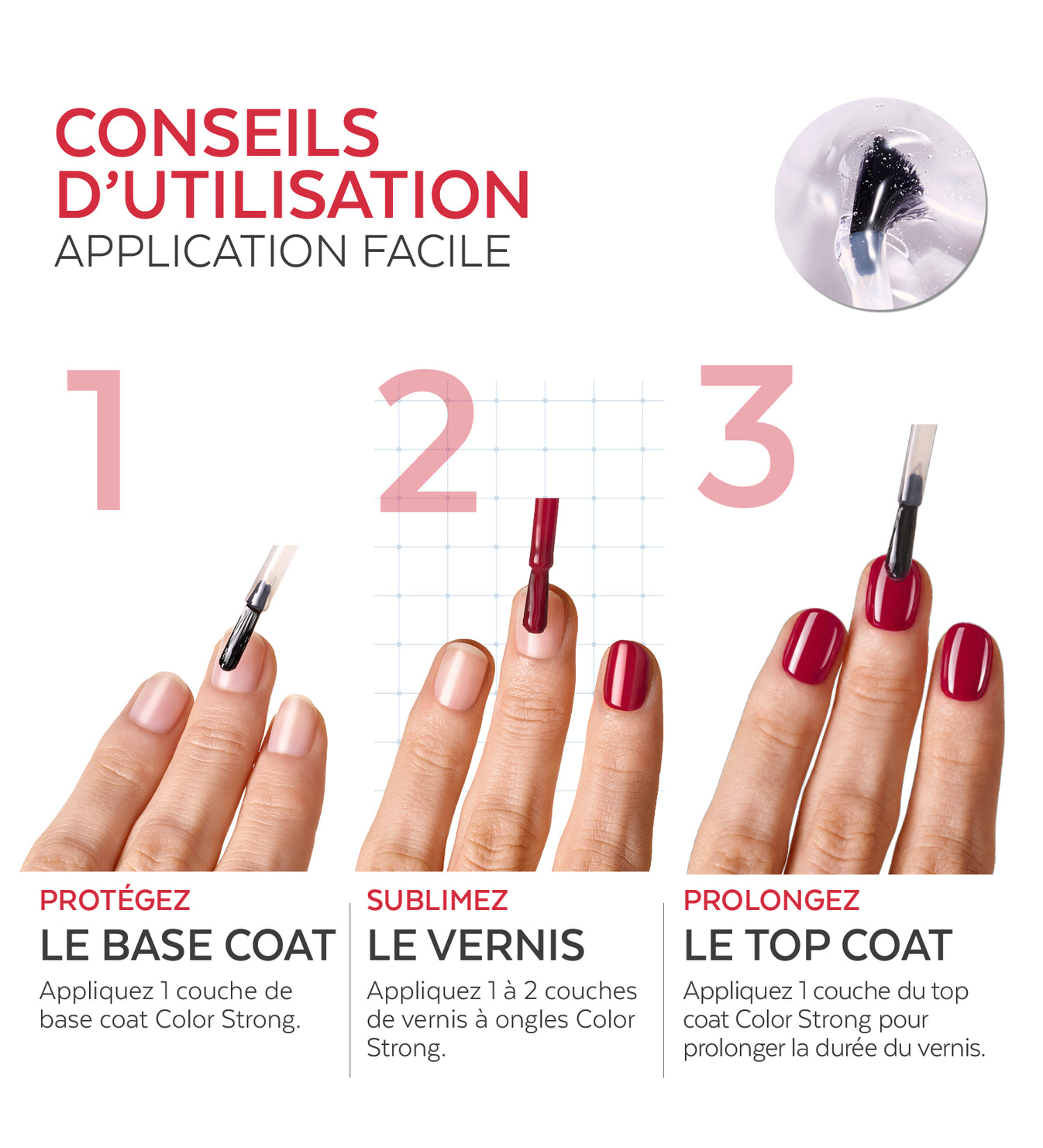 Top Coat Gel Color Strong Hardener