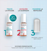 Bénéfices du trio mycose Poderm élimine accélère et favorise la repousse