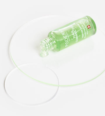 Texture du vernis Nail Corrector amer protéines de pois Poderm