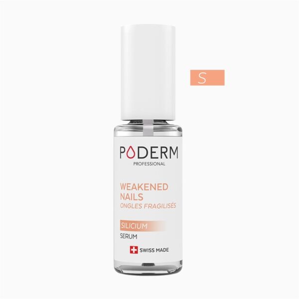 chemically weakened nails - Poderm silicum